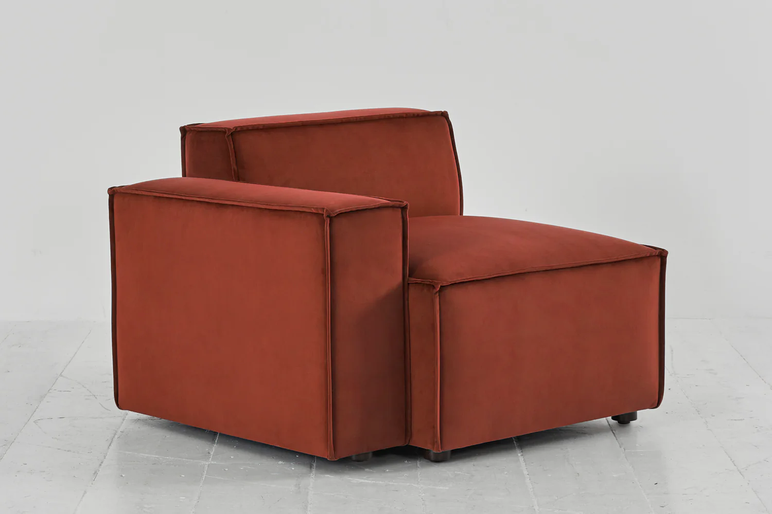Model 03 Left Arm Sofa Module, Brick - Image 4