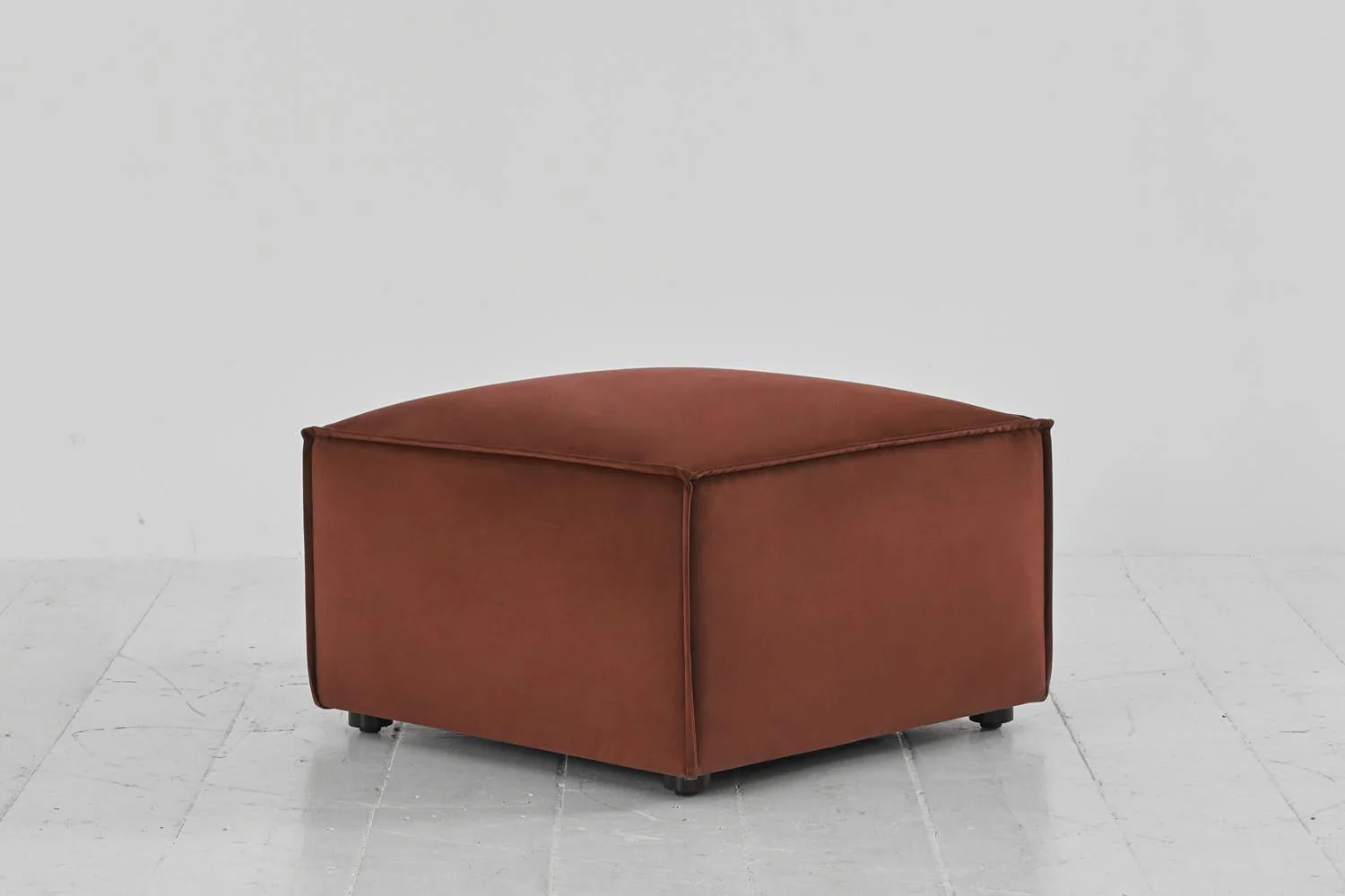 Model 03 Ottoman, Brick - Image 4