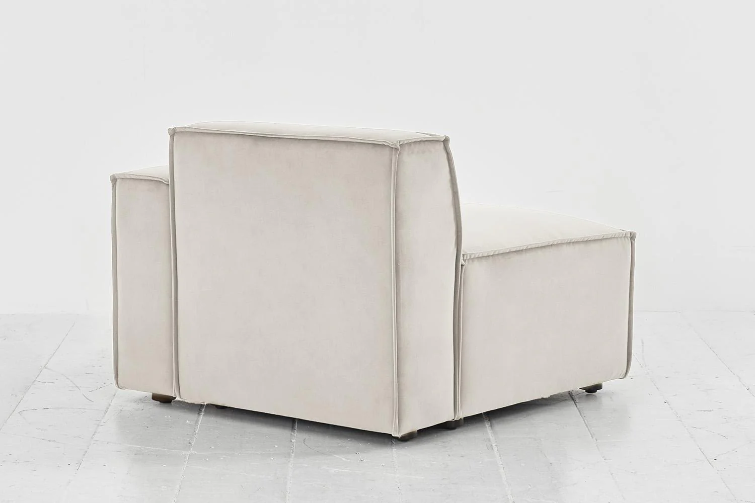 Model 03 Right Arm Sofa Module, Bone - Image 4