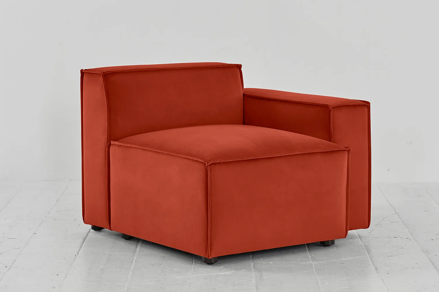 Model 03 Right Arm Sofa Module, Paprika - Image 3