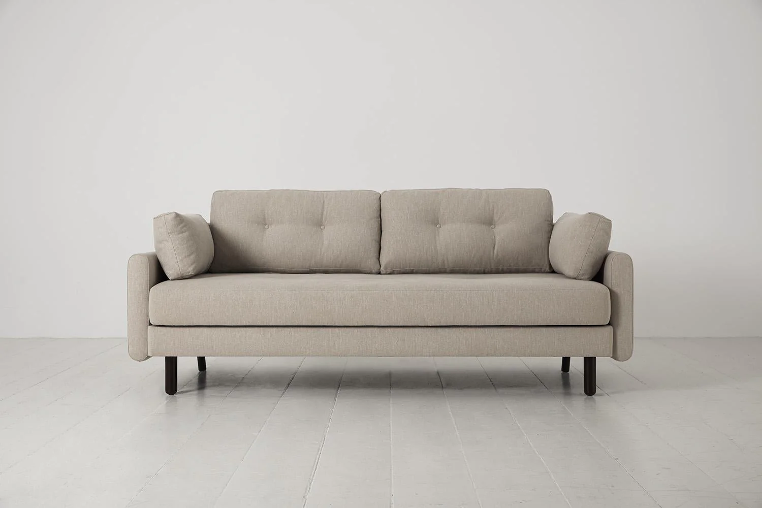 Model 04 Sofa Bed 3 Seater, Pumice