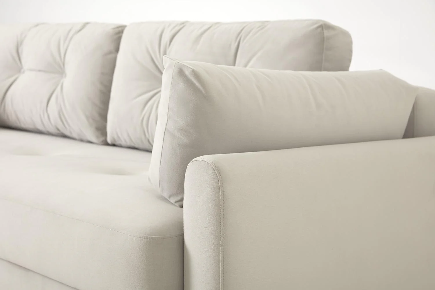 Model 04 Sofa Bed 3 Seater, Bone - Image 10