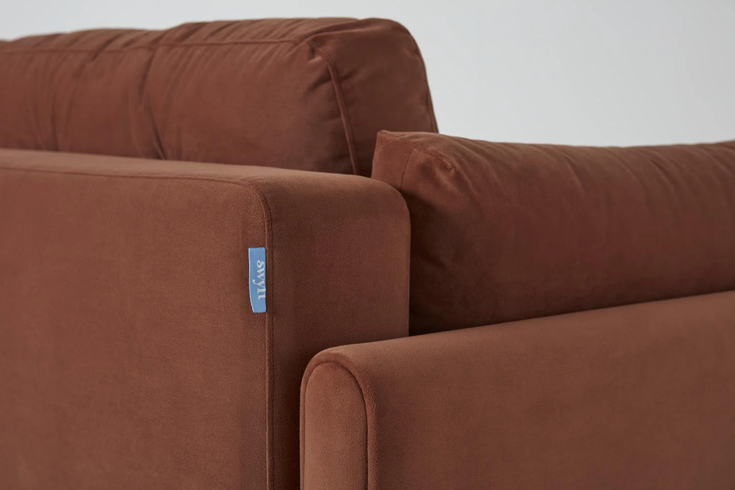Model 04 Sofa Bed 3 Seater, Brick - Image 15