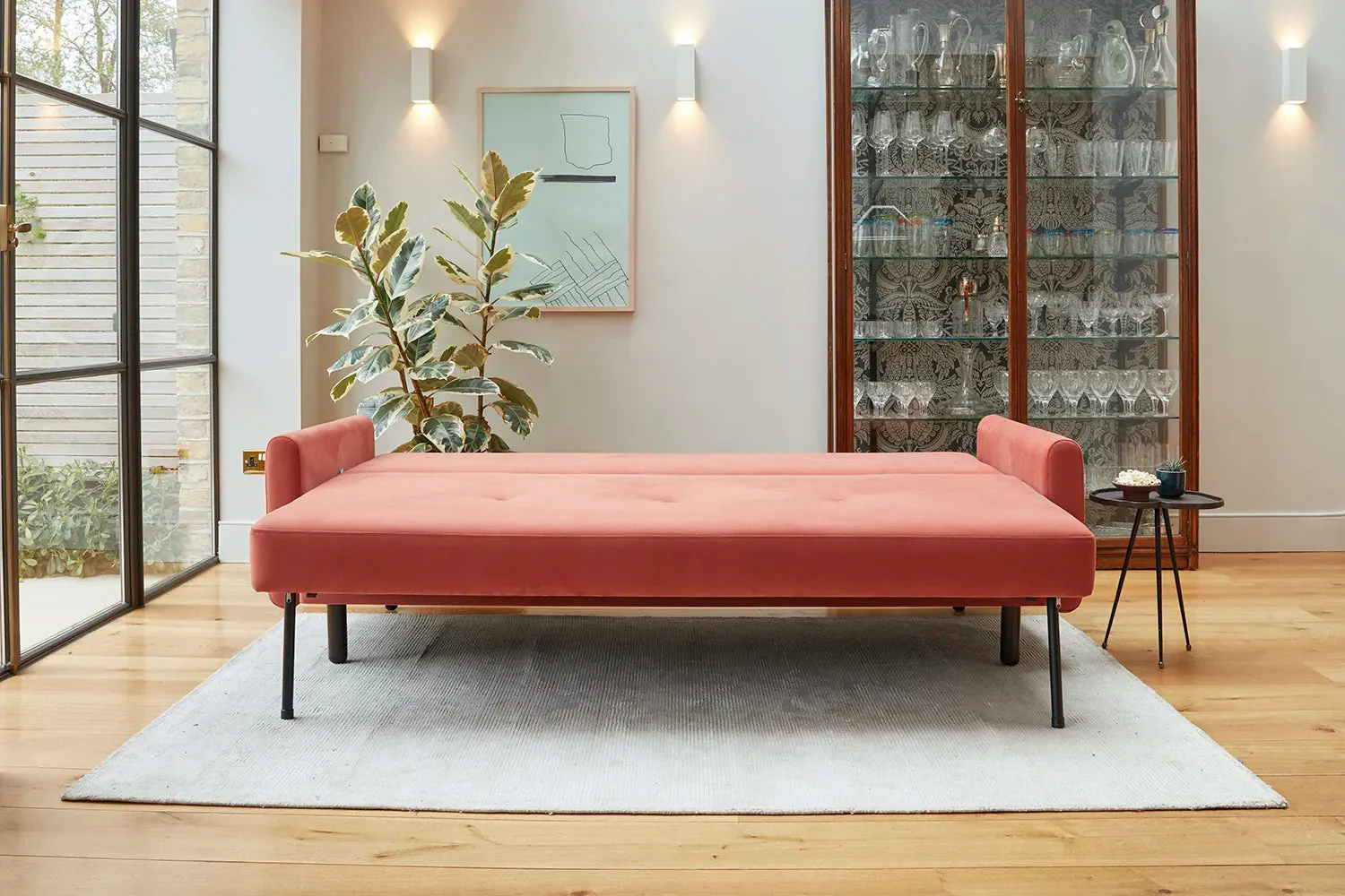 Model 04 Sofa Bed 3 Seater, Brick - Image 5