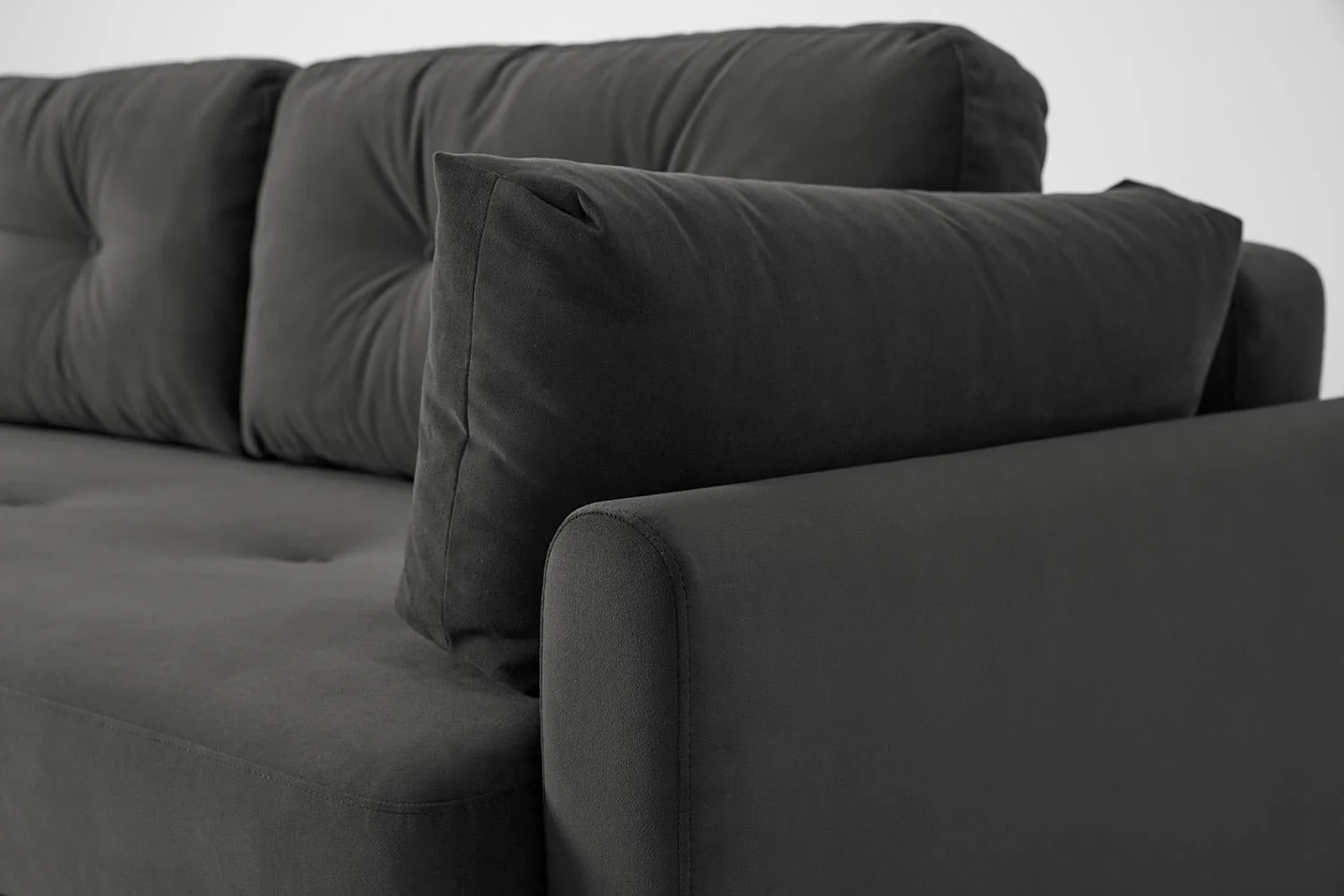 Model 04 Sofa Bed 3 Seater, Charcoal - Image 9