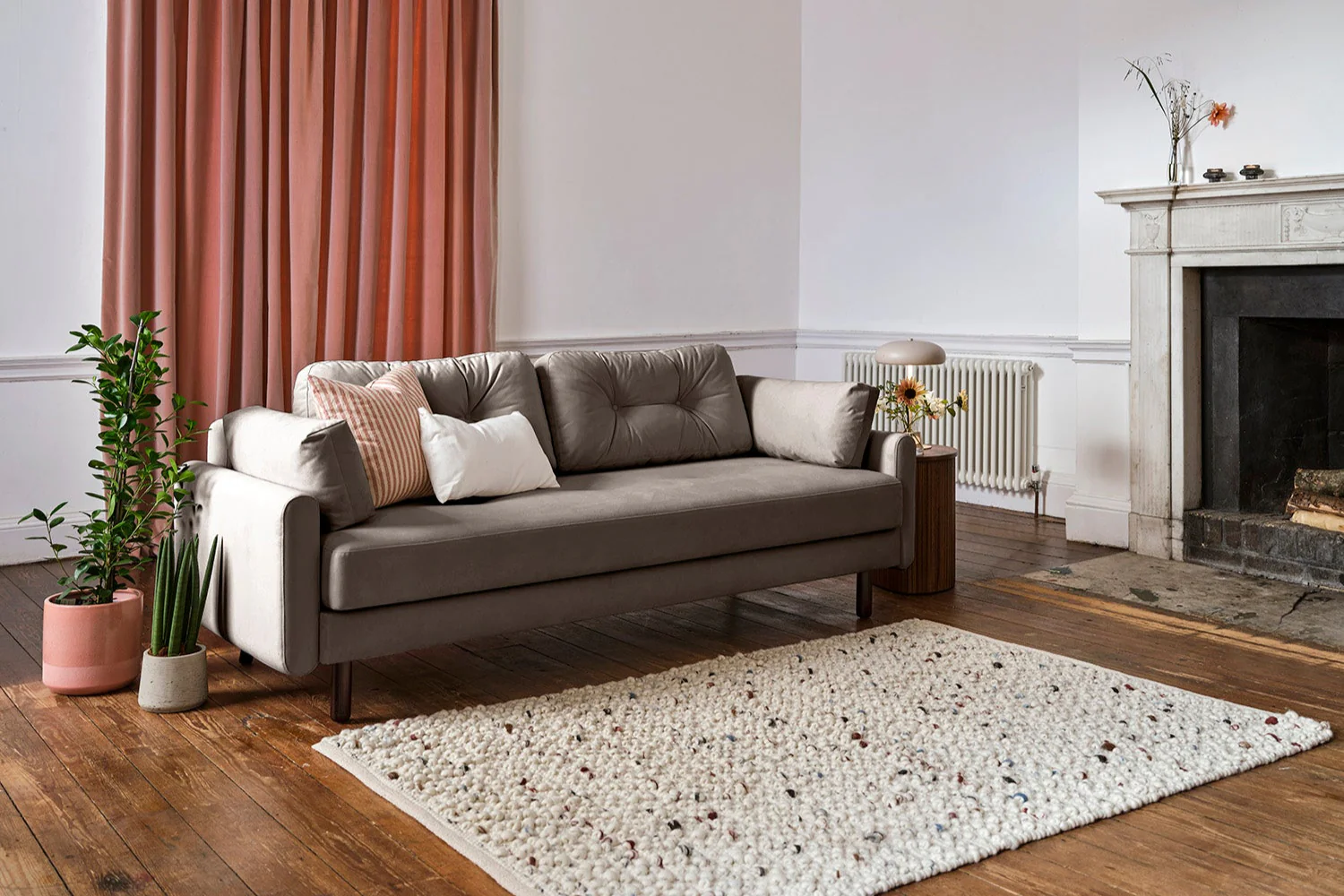 Model 04 Sofa Bed 3 Seater, Elephant - Image 2