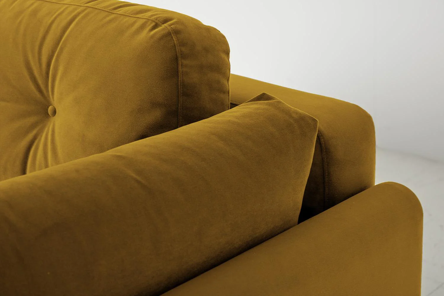 Model 04 Sofa Bed 3 Seater, Mustard - Image 12