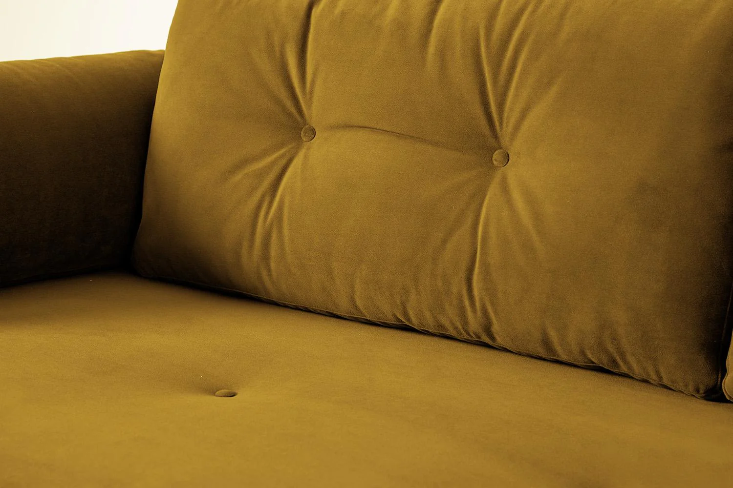 Model 04 Sofa Bed 3 Seater, Mustard - Image 13