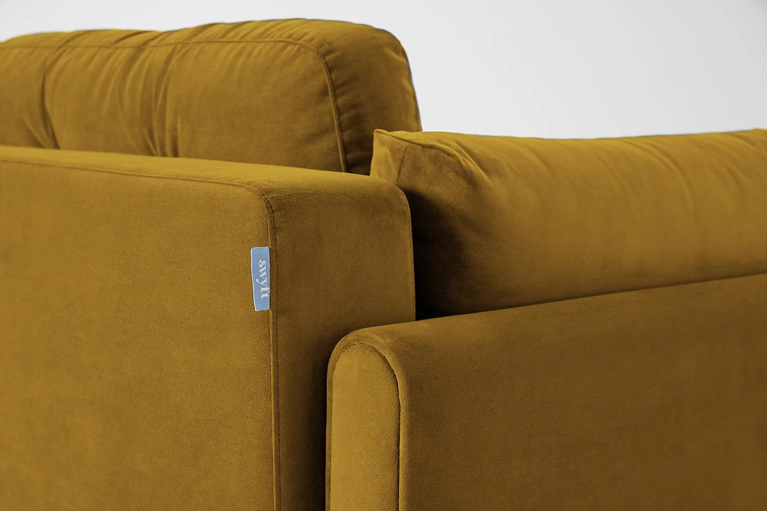Model 04 Sofa Bed 3 Seater, Mustard - Image 15