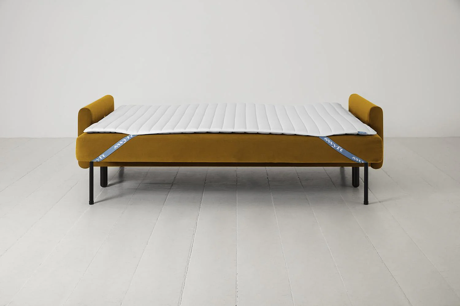 Model 04 Sofa Bed 3 Seater, Mustard - Image 7