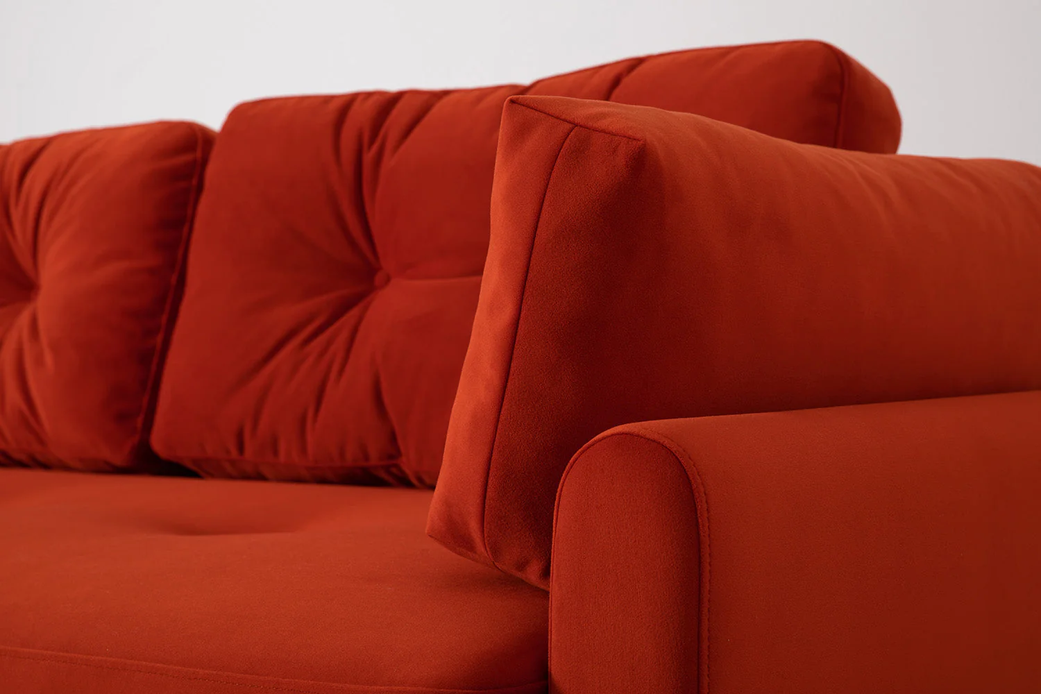 Model 04 Sofa Bed 3 Seater, Paprika - Image 6