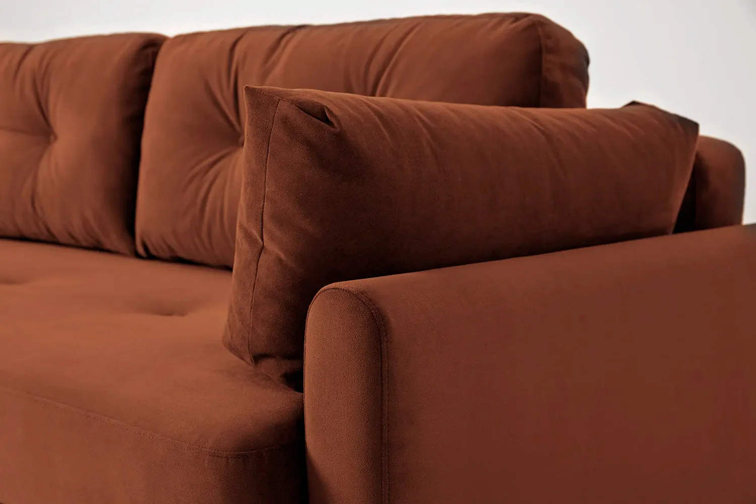 Model 04 Sofa Bed 3 Seater, Umber - Image 12
