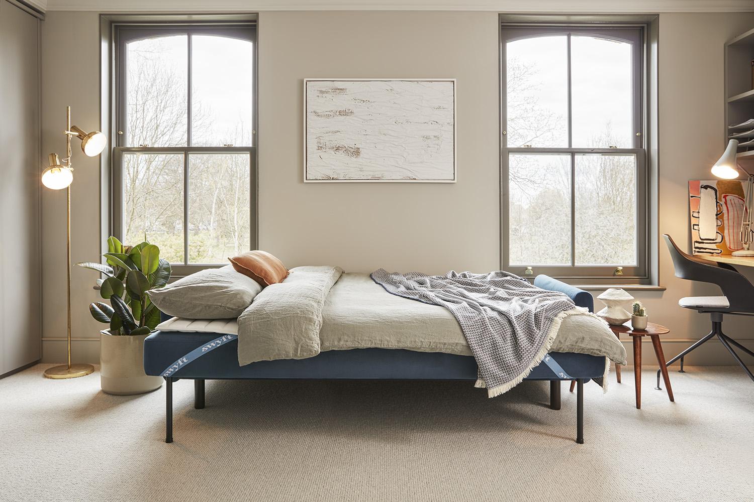 Model 04 Sofa Bed 3 Seater, Teal - Image 5