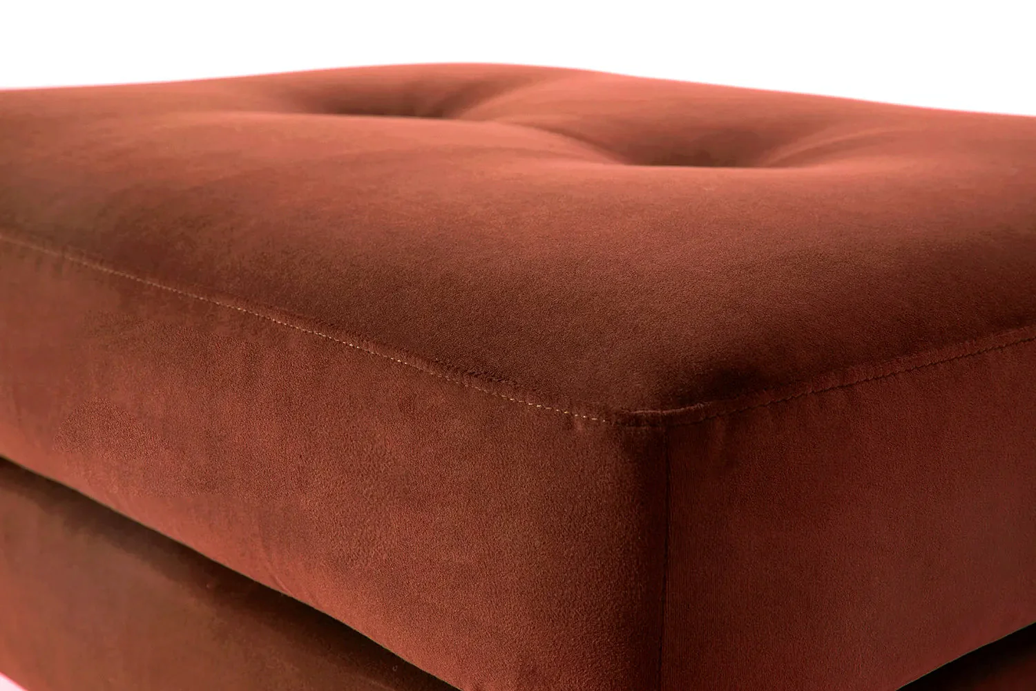 Model 04 Ottoman, Brick - Image 4