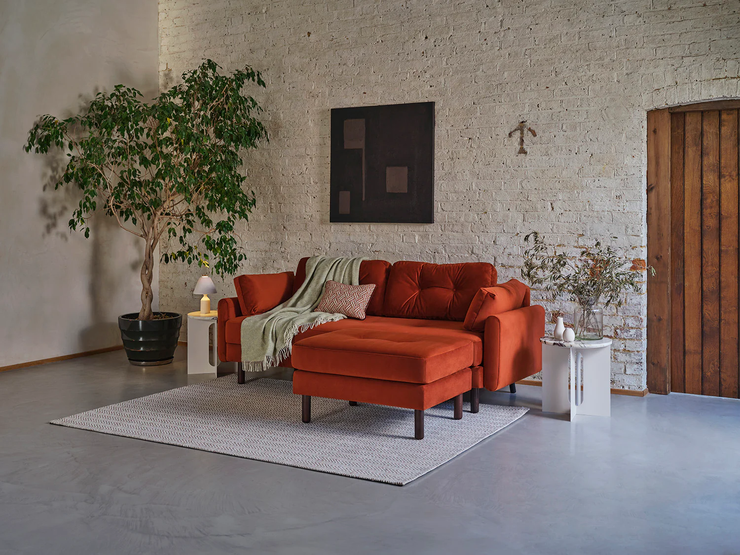 Model 04 Ottoman, Umber - Image 4
