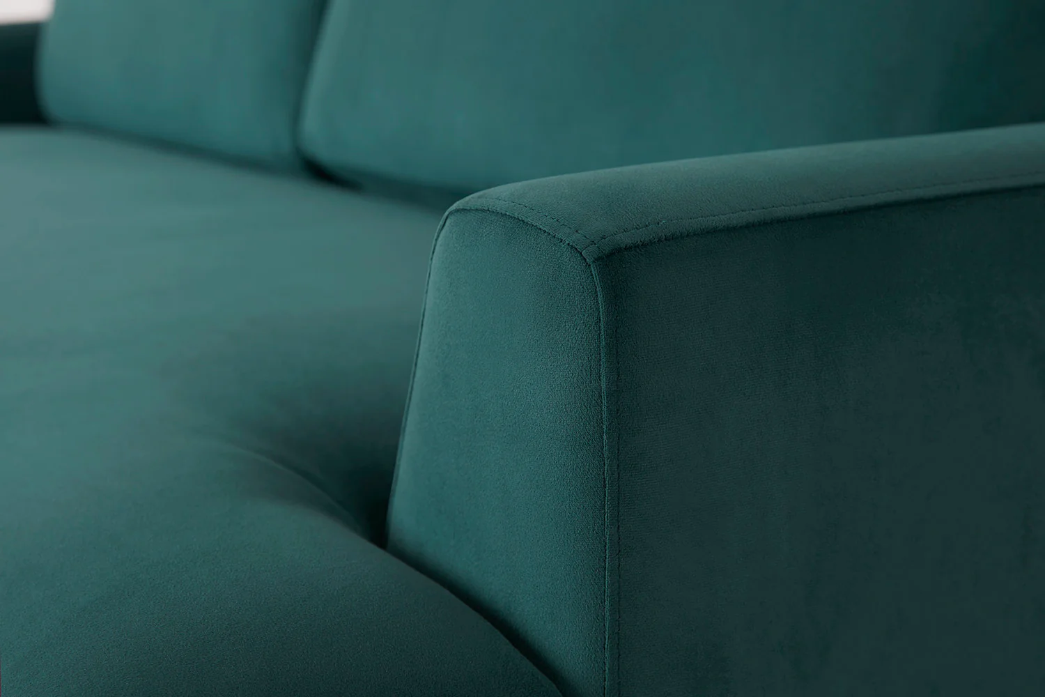 Model 05 2-Seater Sofa with ottoman, Kingfisher - Image 5