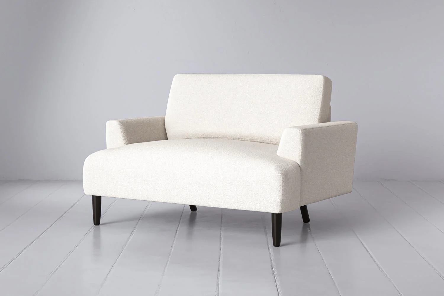 Model 05 Loveseat, Ivory - Image 4