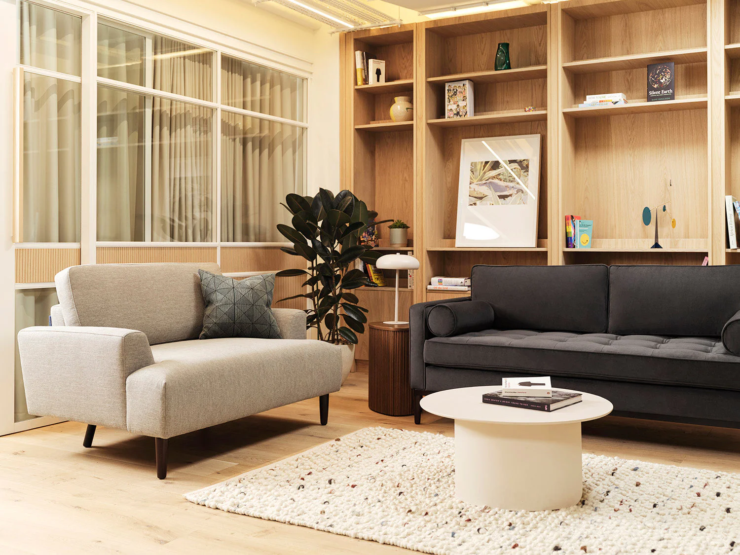 Model 05 Loveseat, Pumice - Image 4