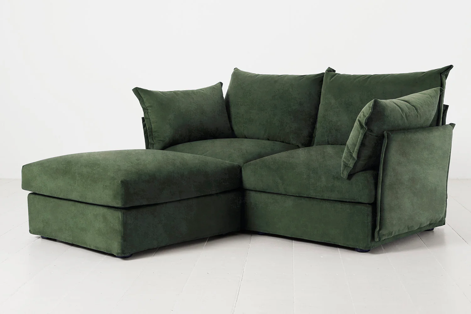 Model 06 2-Seater Left Chaise Sofa, Conifer - Image 3