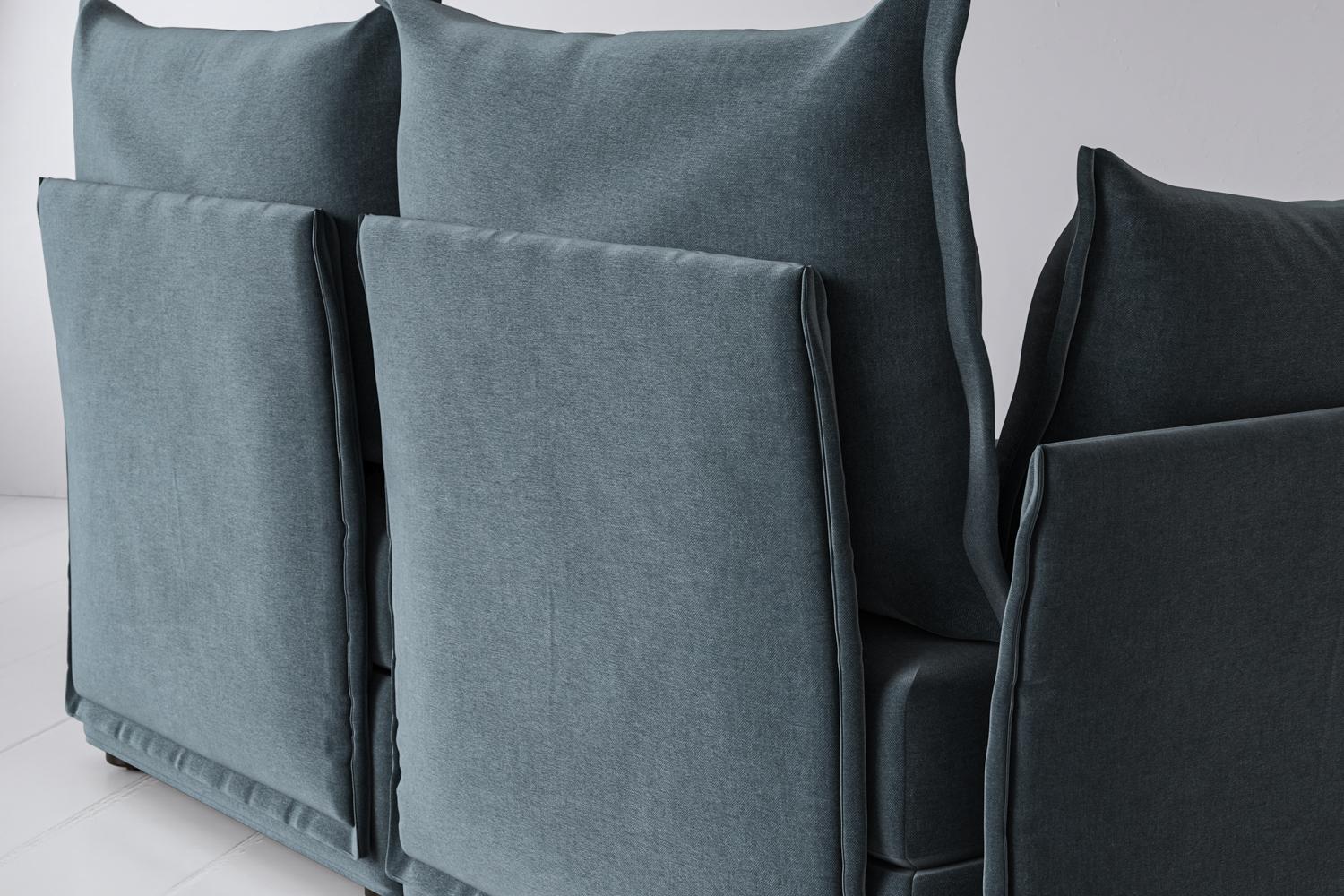 Model 06 2-Seater Left Chaise Sofa, Hydro - Image 7