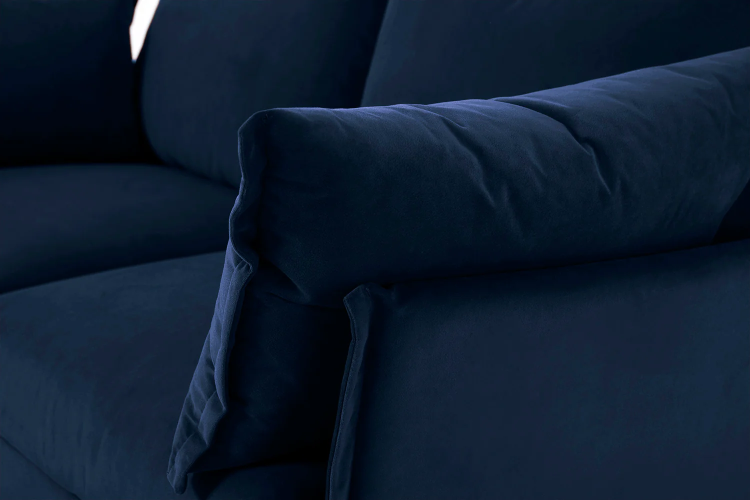 Model 06 2-Seater Left Chaise Sofa, Indigo - Image 5