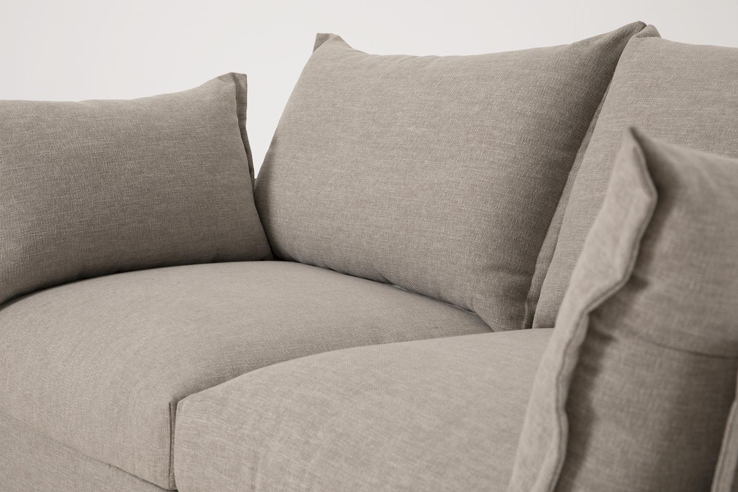 Model 06 2-Seater Left Chaise Sofa, Pumice - Image 6
