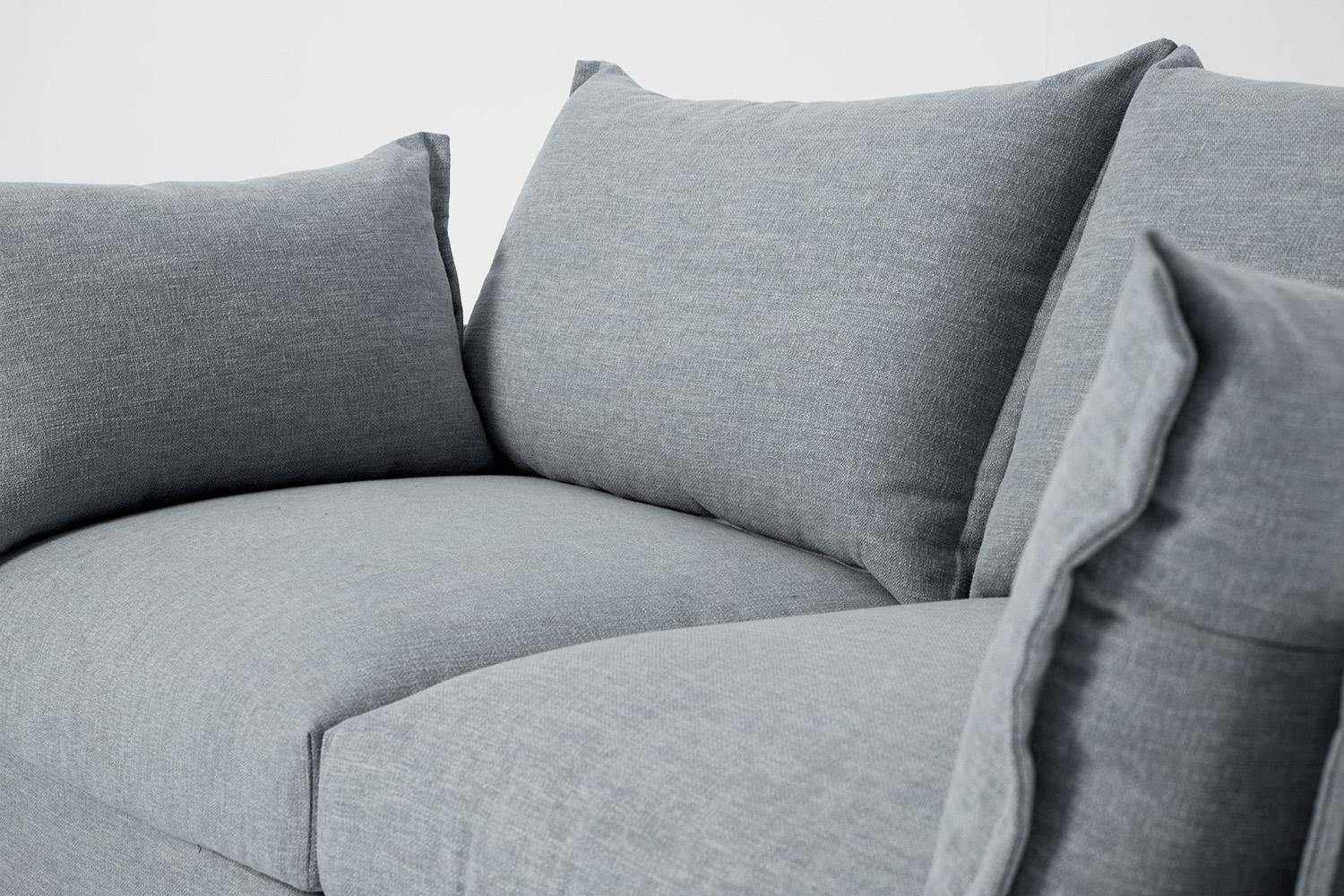 Model 06 2-Seater Left Chaise Sofa, Seaglass - Image 5