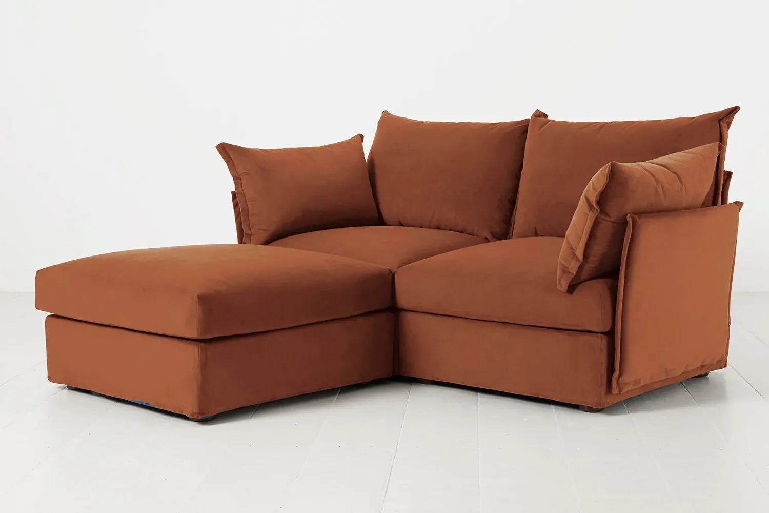 Model 06 2-Seater Left Chaise Sofa, Umber - Image 5