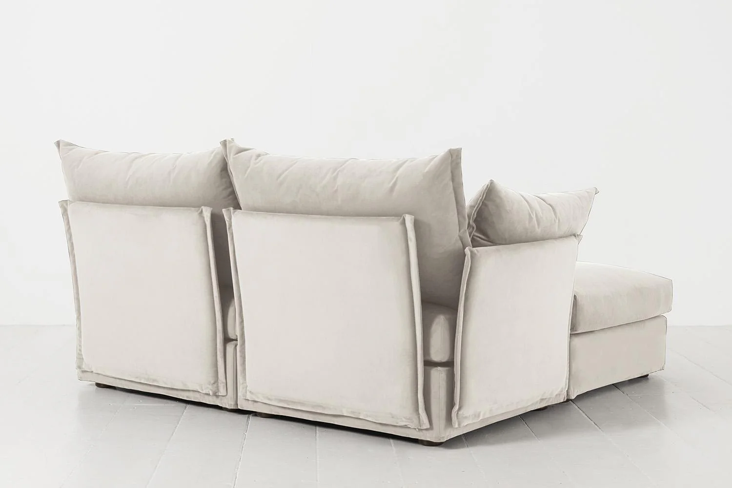 Model 06 2-Seater Right Chaise Sofa, Bone - Image 4