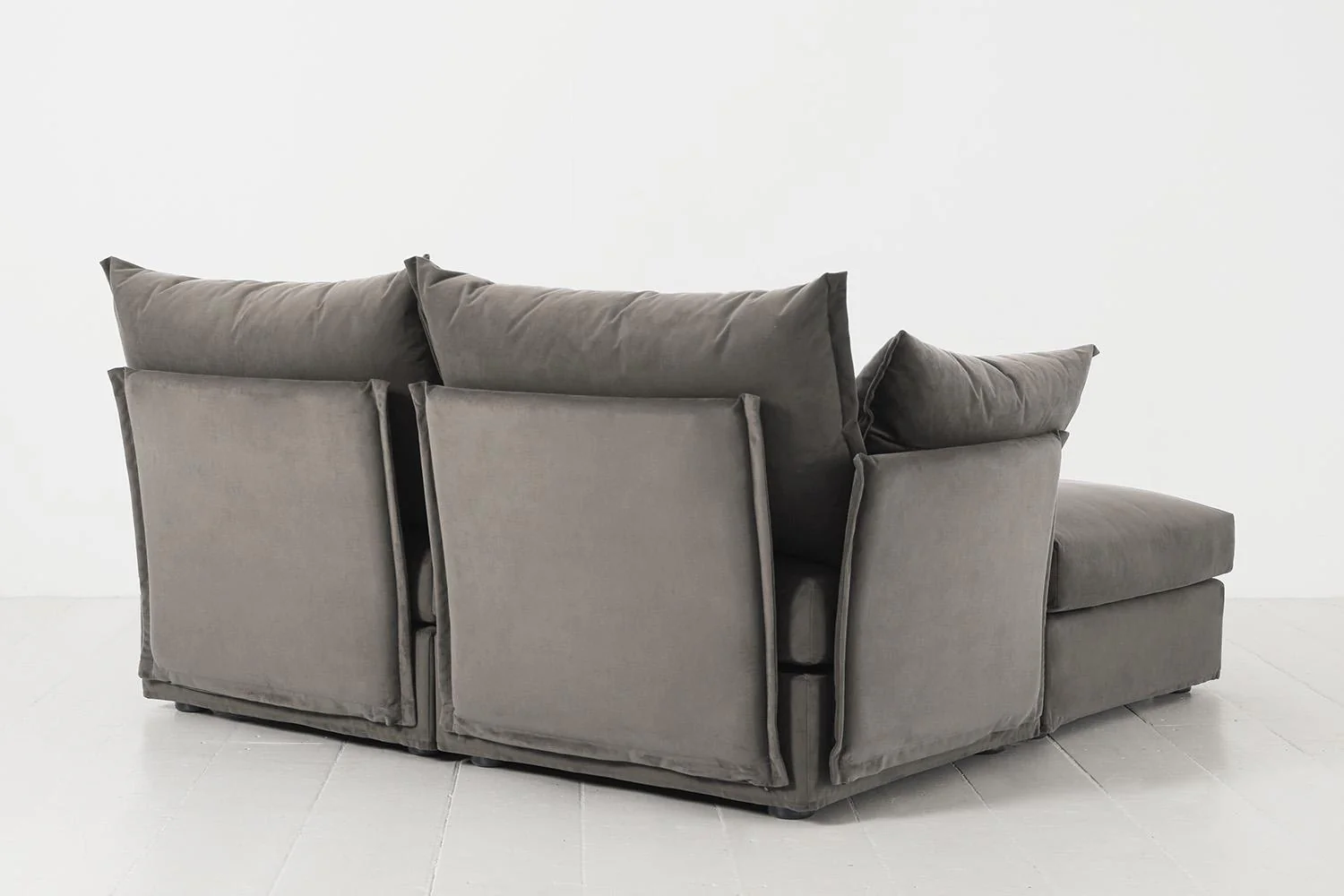 Model 06 2-Seater Right Chaise Sofa, Elephant - Image 4