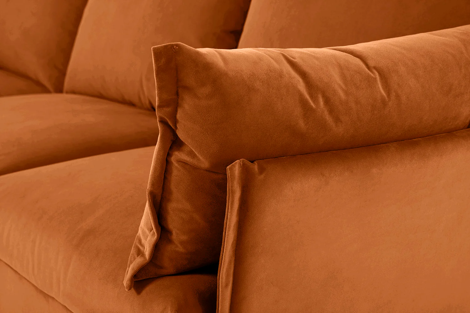 Model 06 3-Seater Left Chaise Sofa, Bronze - Image 5
