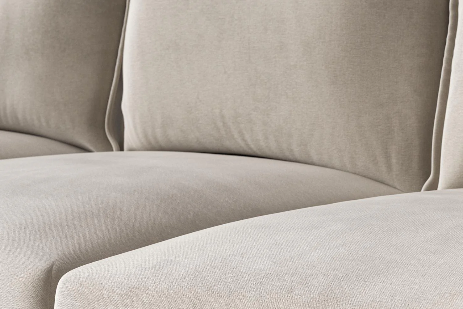 Model 06 3-Seater Left Chaise Sofa, Chalk - Image 7