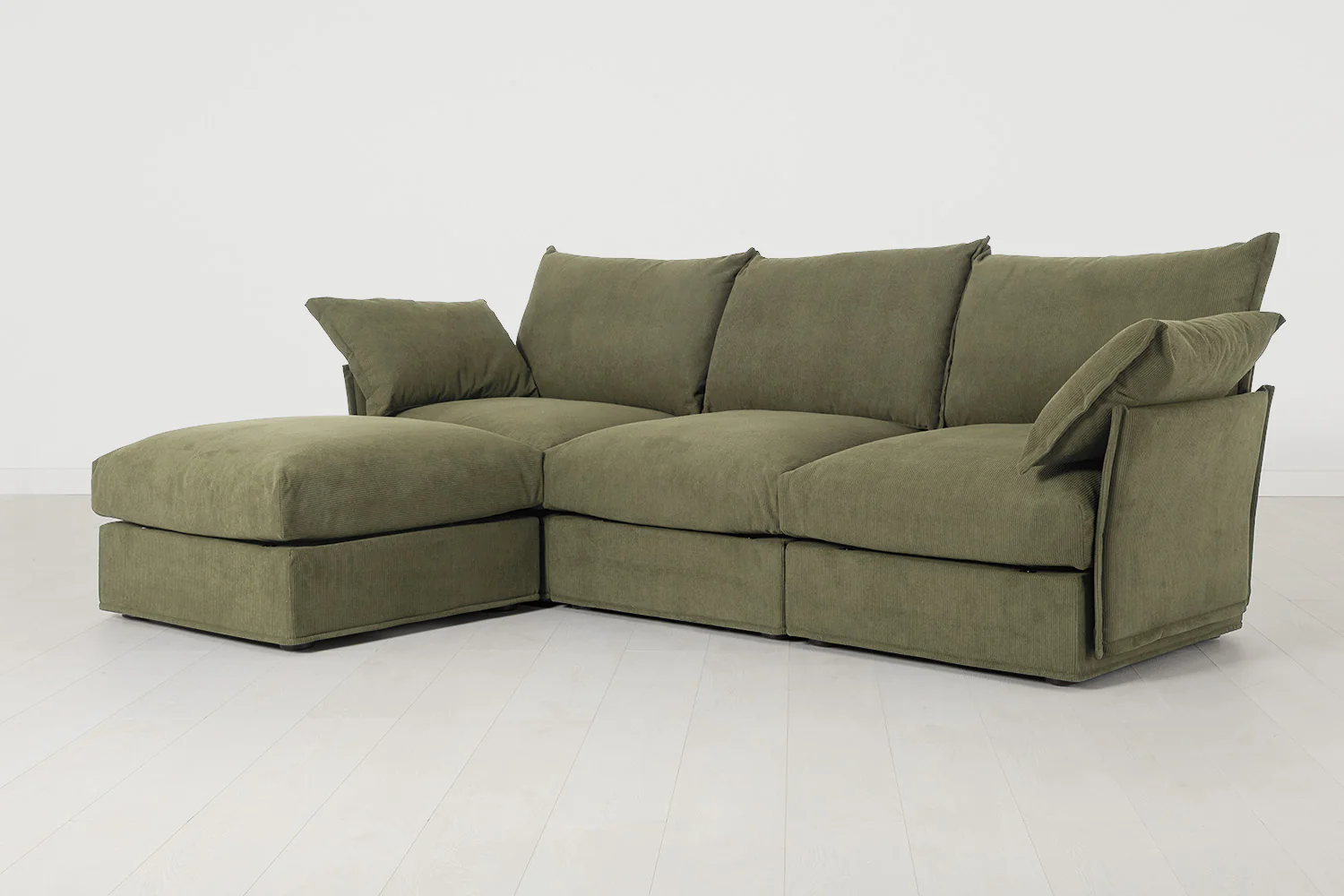 Model 06 3-Seater Left Chaise Sofa, Fennel - Image 2