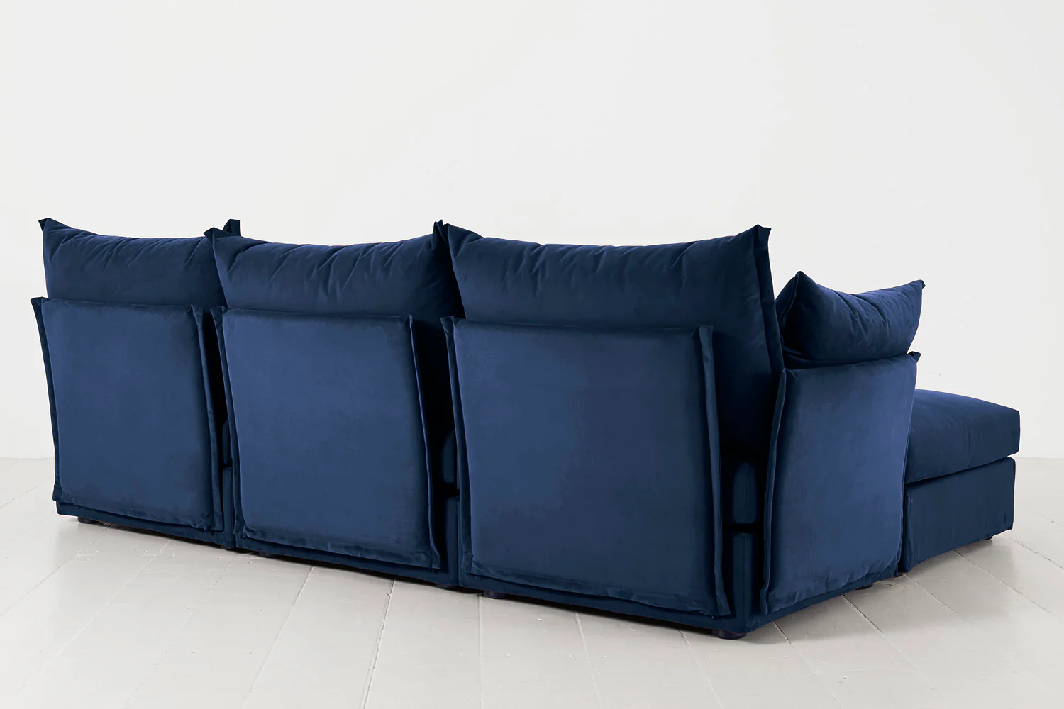 Model 06 3-Seater Left Chaise Sofa, Indigo - Image 4