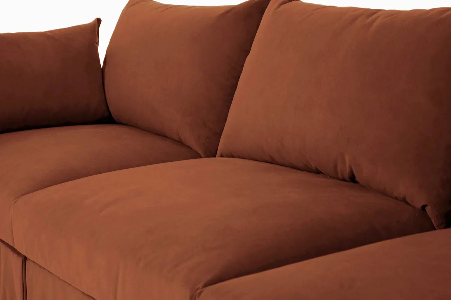 Model 06 3-Seater Left Chaise Sofa, Umber - Image 2