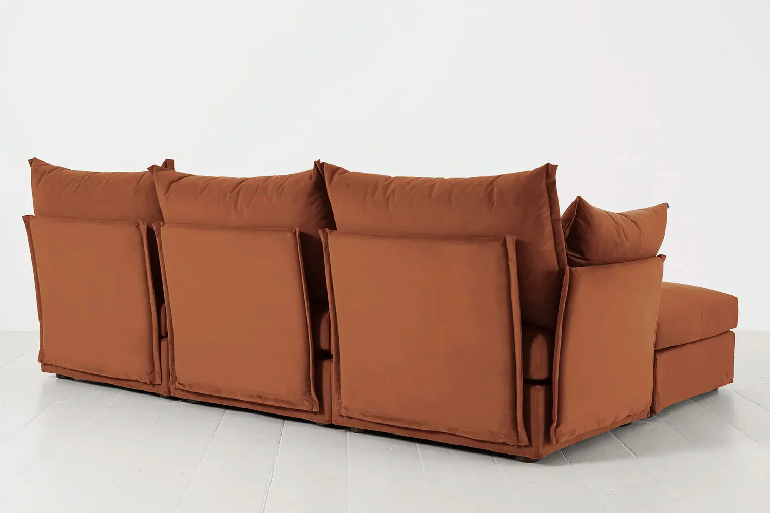 Model 06 3-Seater Left Chaise Sofa, Umber - Image 6