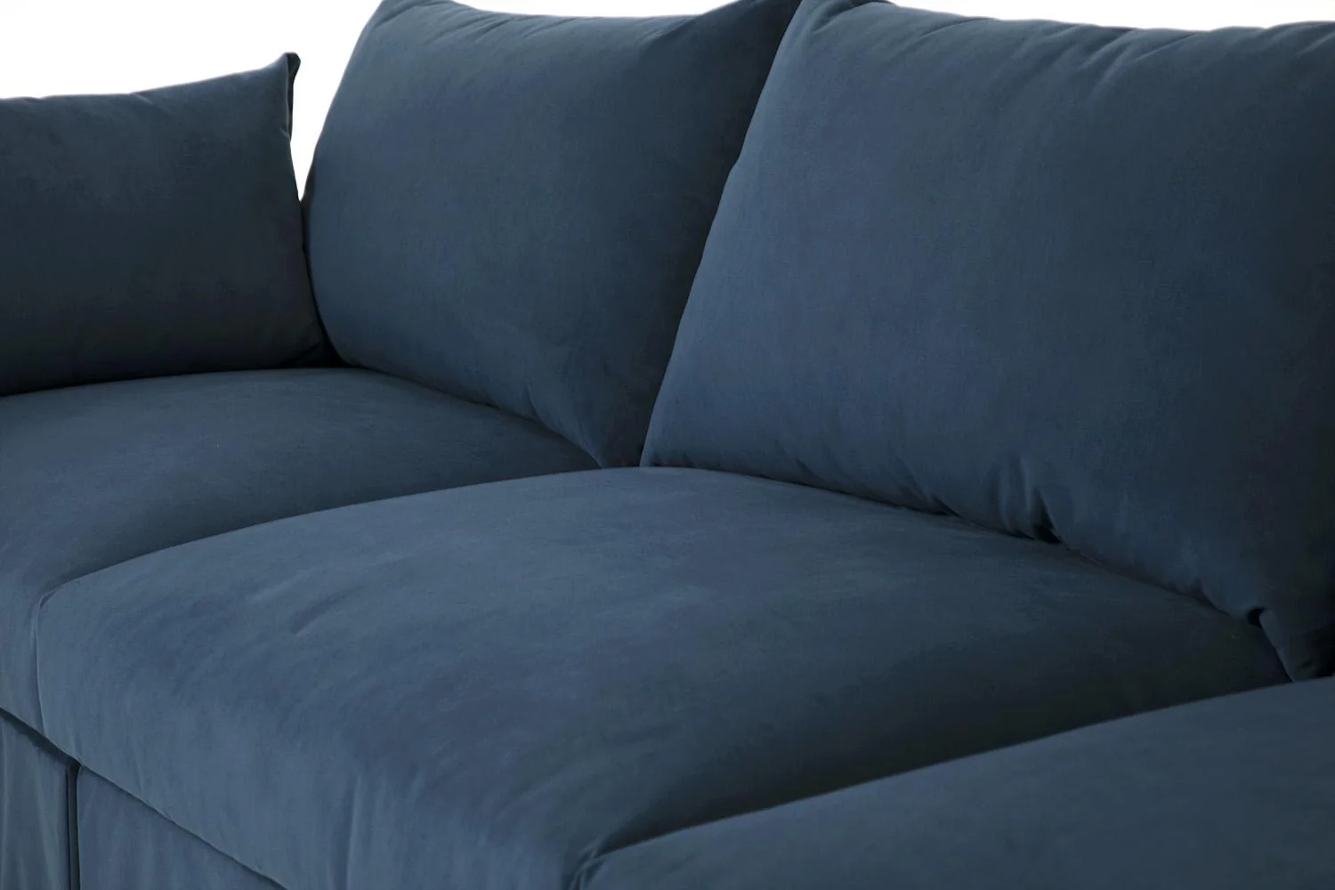 Model 06 3-Seater Right Chaise Sofa, Teal - Image 8