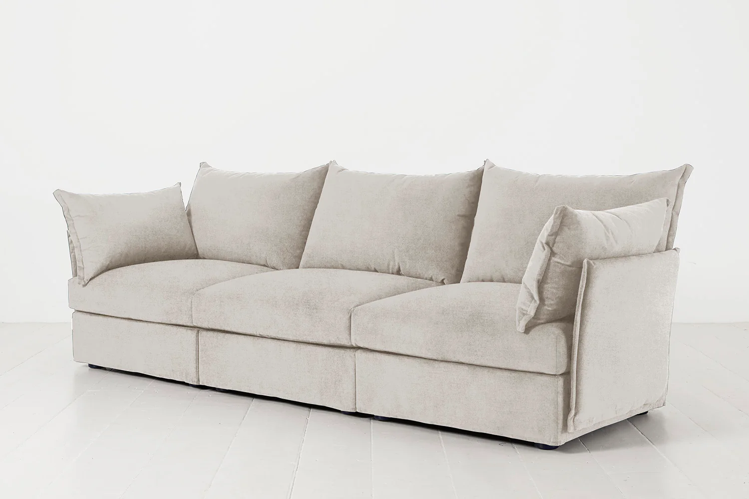 Model 06 3-Seater Sofa, Chalk - Image 3