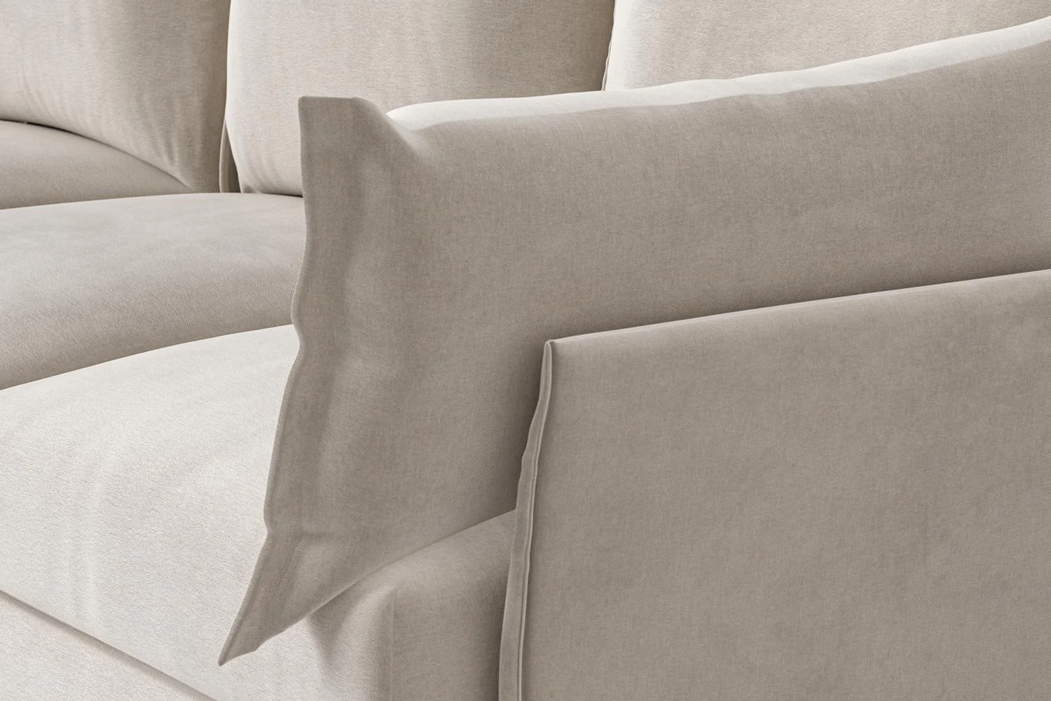 Model 06 Corner Sofa, Chalk - Image 5