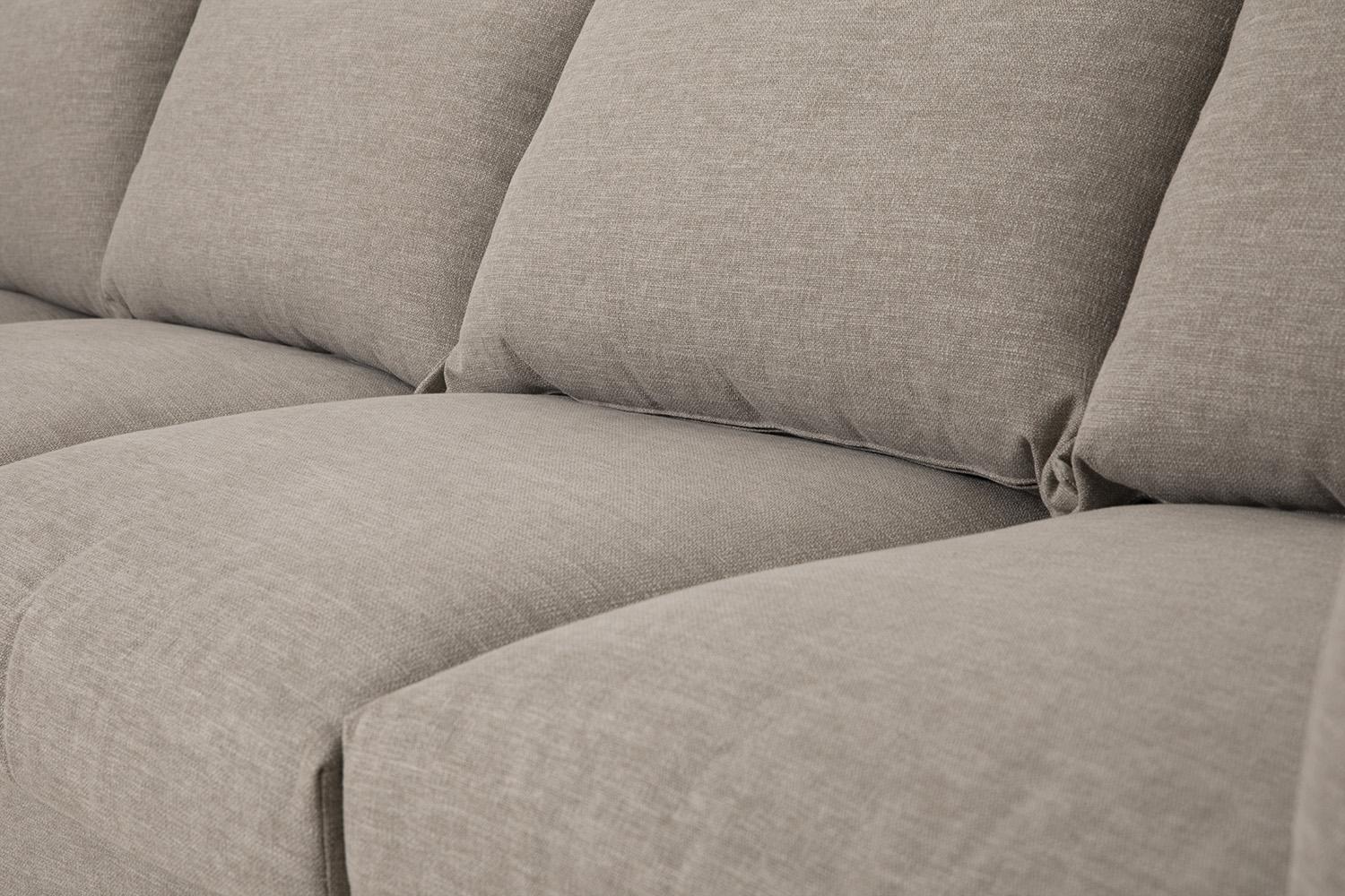 Model 06 Corner Sofa with Ottoman, Pumice - Image 4