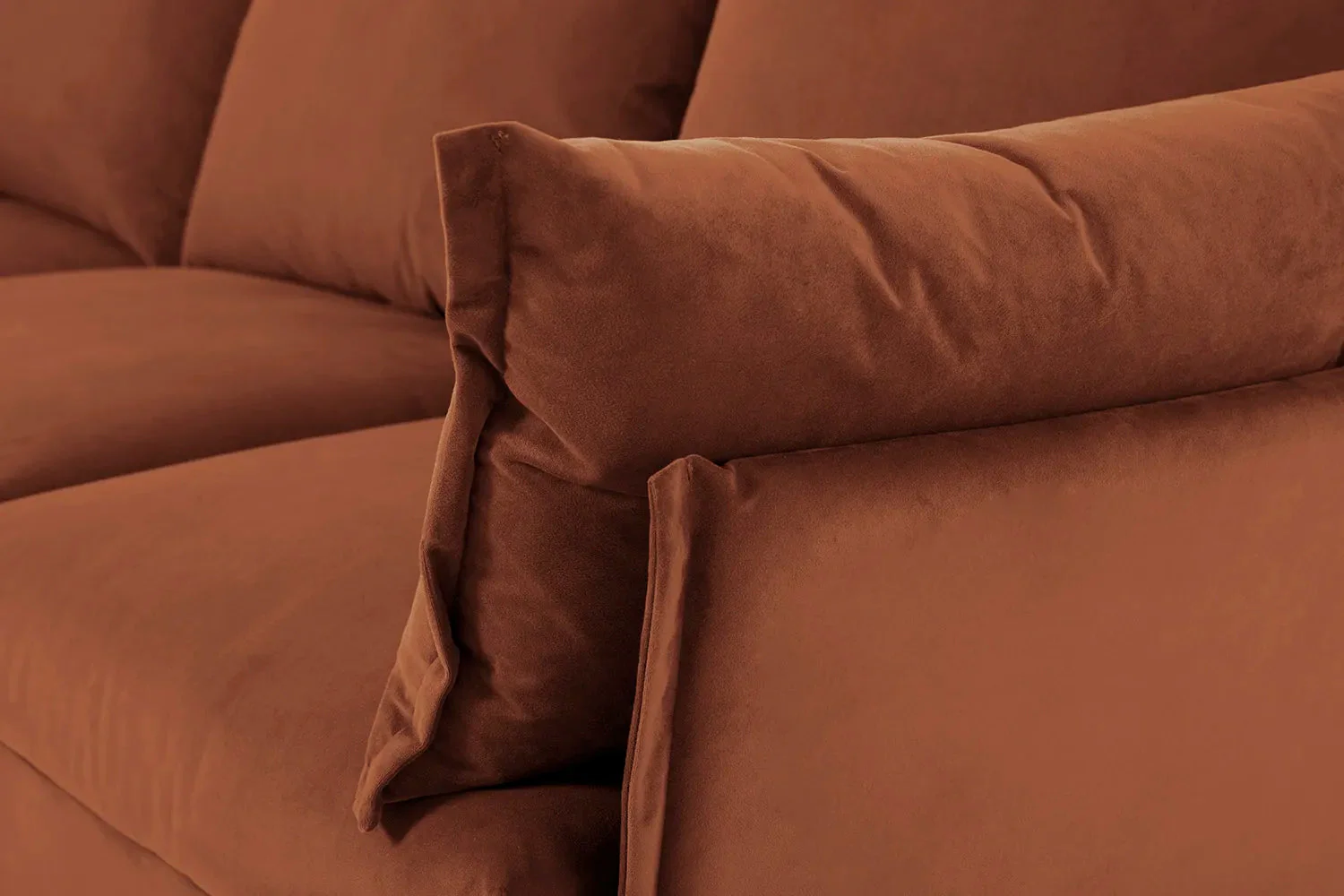 Model 06 Corner Sofa with Ottoman, Umber - Image 2