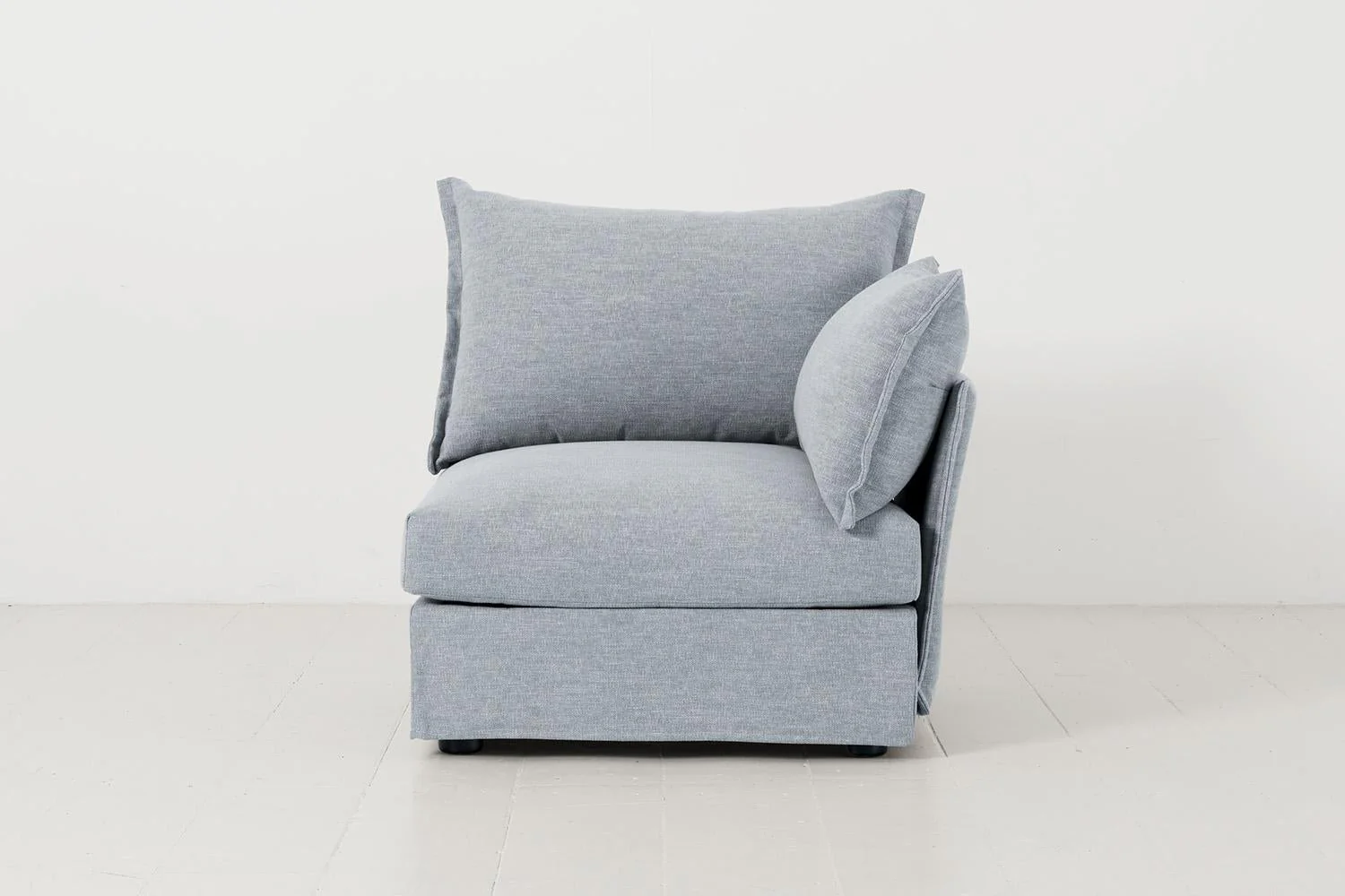 Model 06 Right Arm Module Sofa, Seaglass