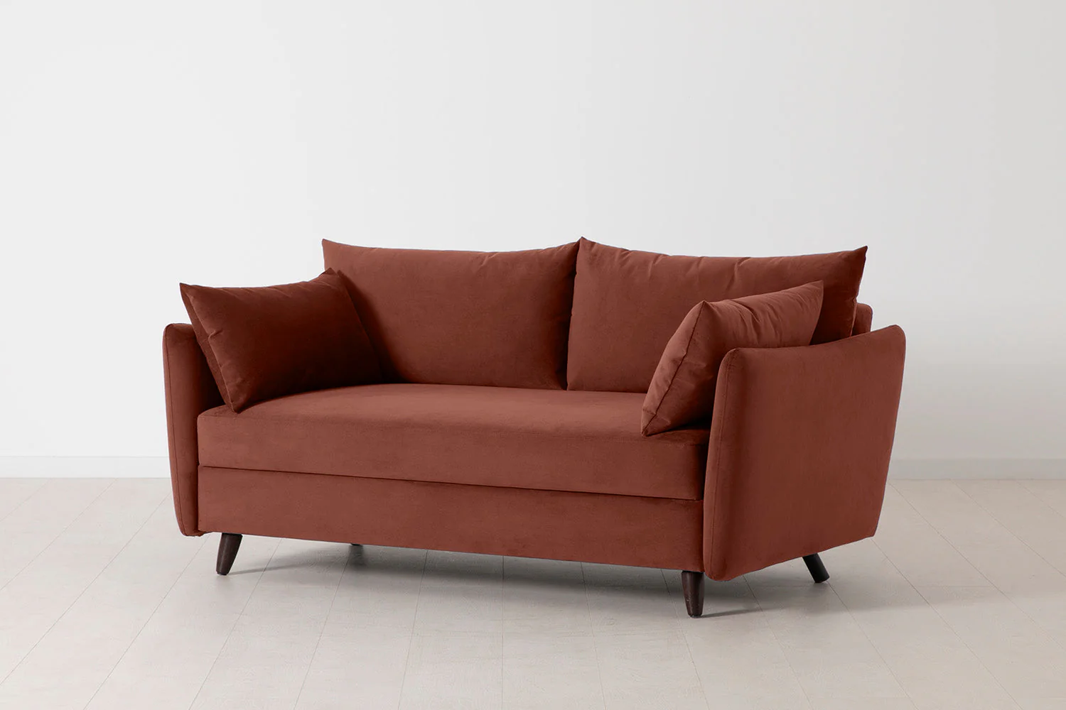 Model 08 Sofa Bed 2.5 Seater, Brick - Image 7