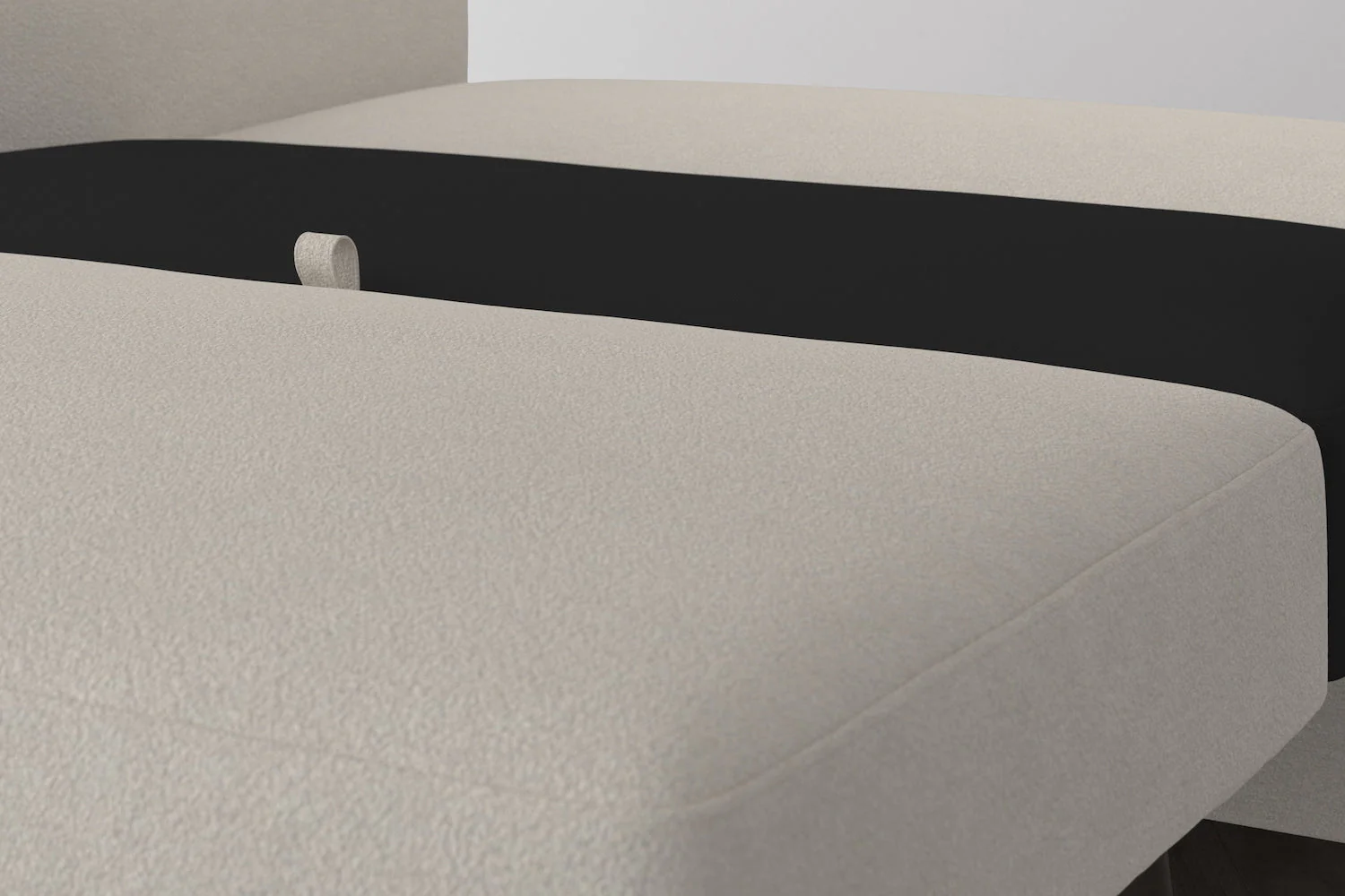 Model 08 Sofa Bed 2.5 Seater, Ivory - Image 10