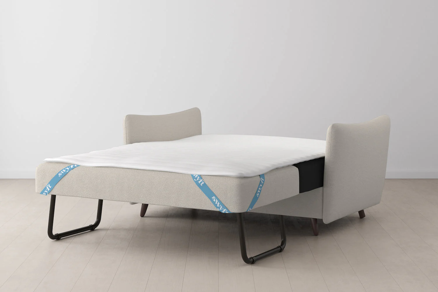 Model 08 Sofa Bed 2 Seater, Ivory - Image 8