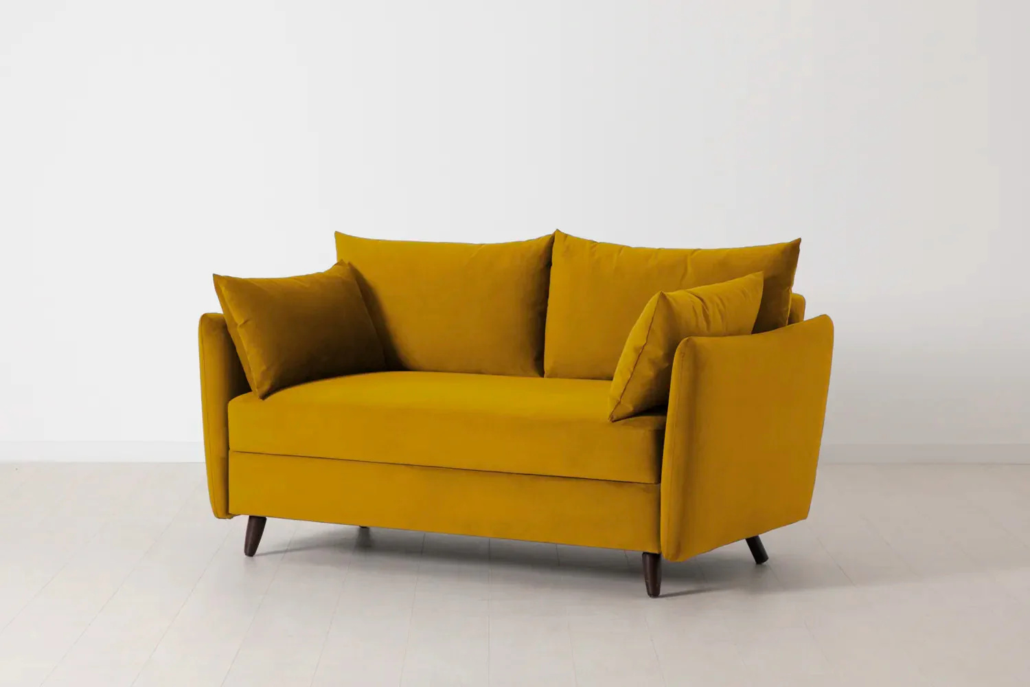 Model 08 Sofa Bed 2 Seater, Mustard - Image 4