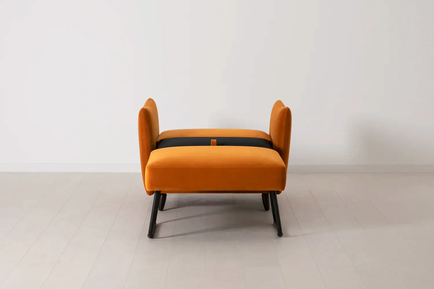 Model 08 Chair Bed Single Sofa Bed, Bronze - Image 5