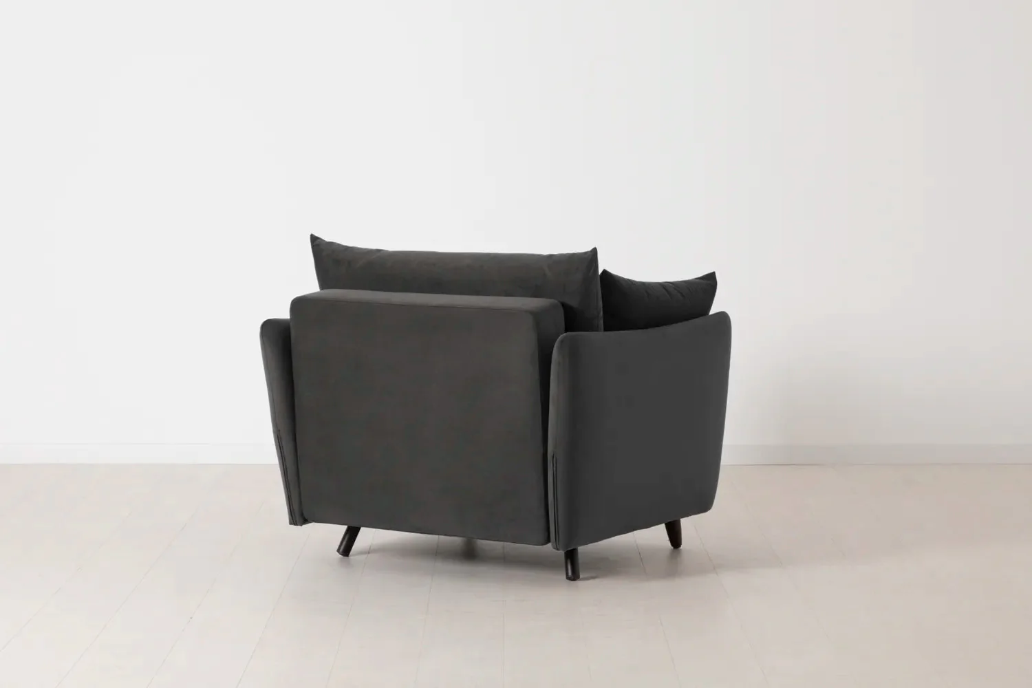 Model 08 Chair Bed Single Sofa Bed, Charcoal - Image 4