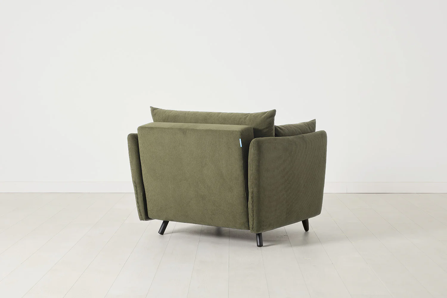 Model 08 Chair Bed Single Sofa Bed, Fennel - Image 3