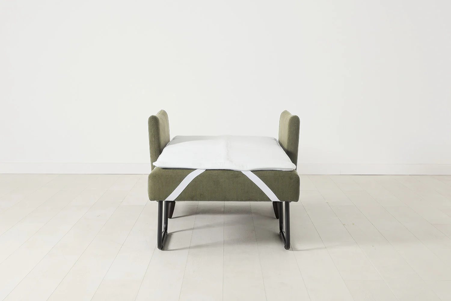 Model 08 Chair Bed Single Sofa Bed, Fennel - Image 5